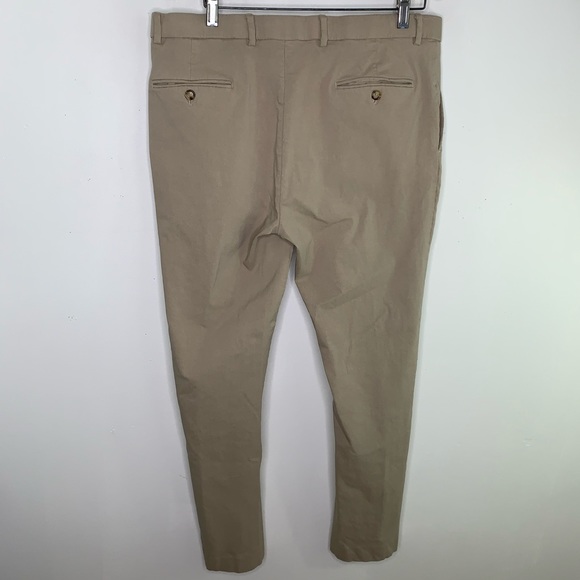 Tommy Hilfiger Stretch Slim Fit Flat Front Pants - Picture 3 of 5